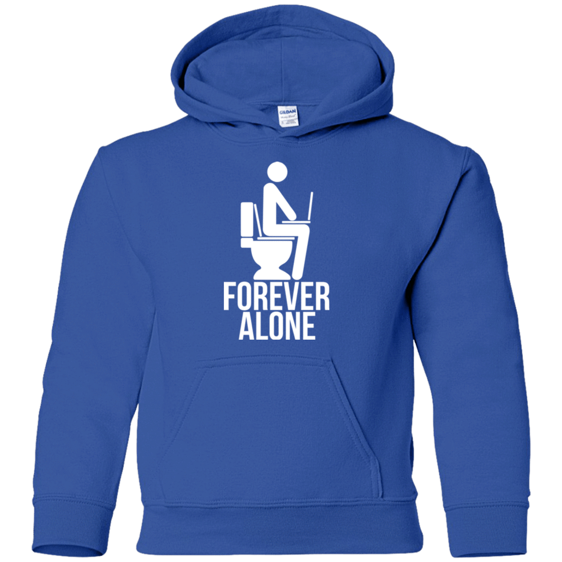 Forever alone Youth Hoodie