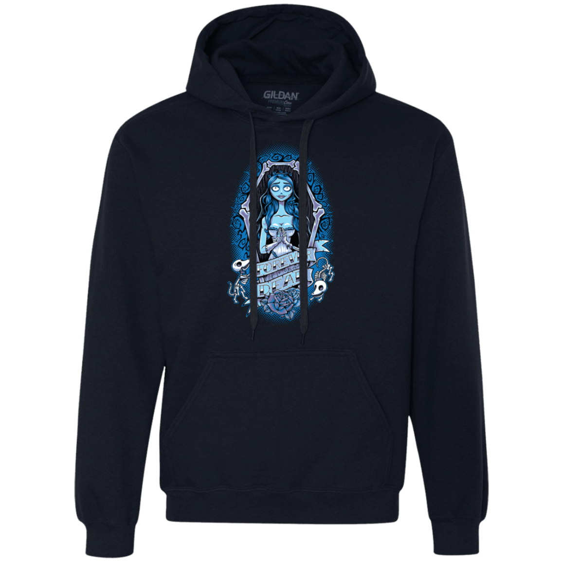 Sweatshirts Navy / Small Forever Dead Premium Fleece Hoodie