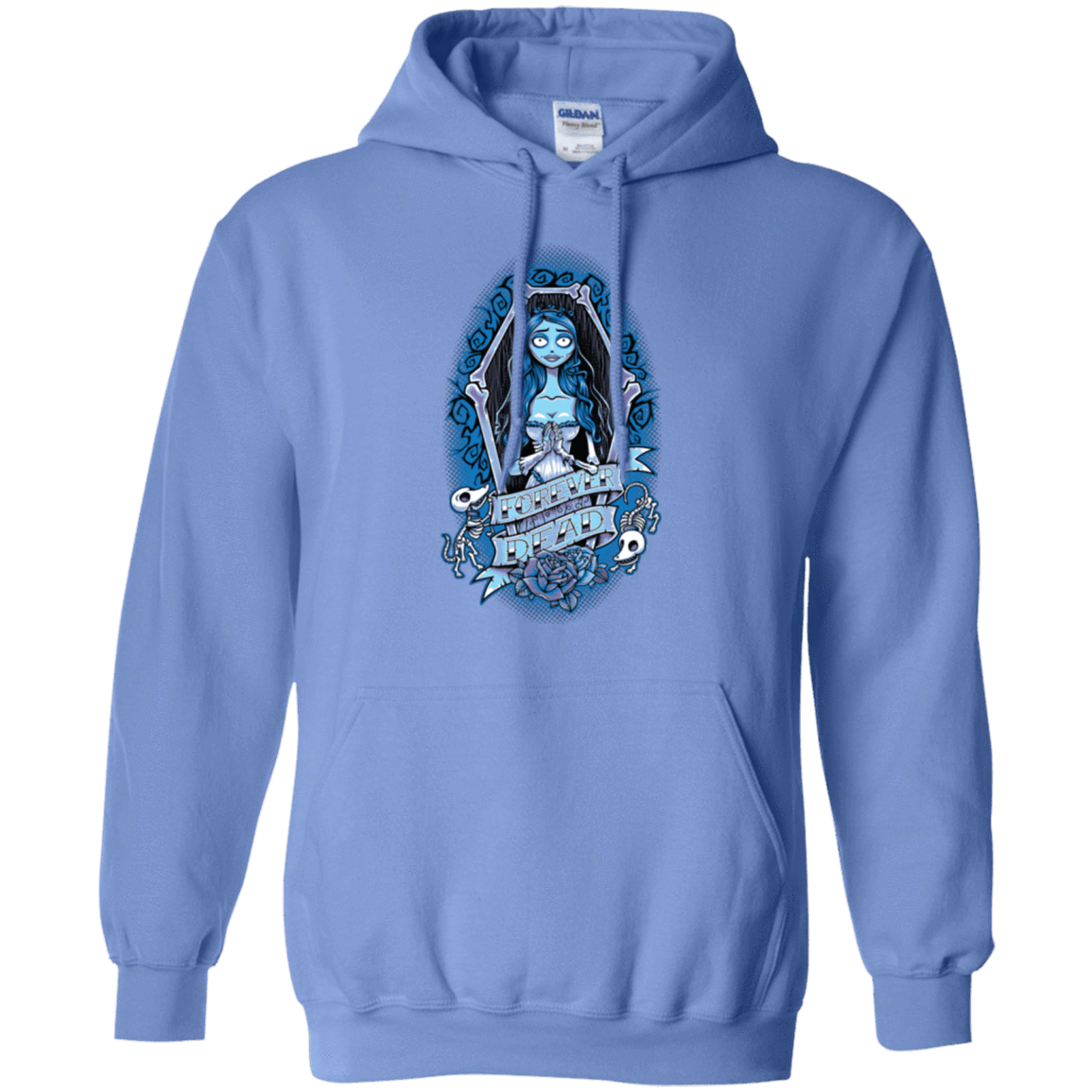 Sweatshirts Carolina Blue / Small Forever Dead Pullover Hoodie