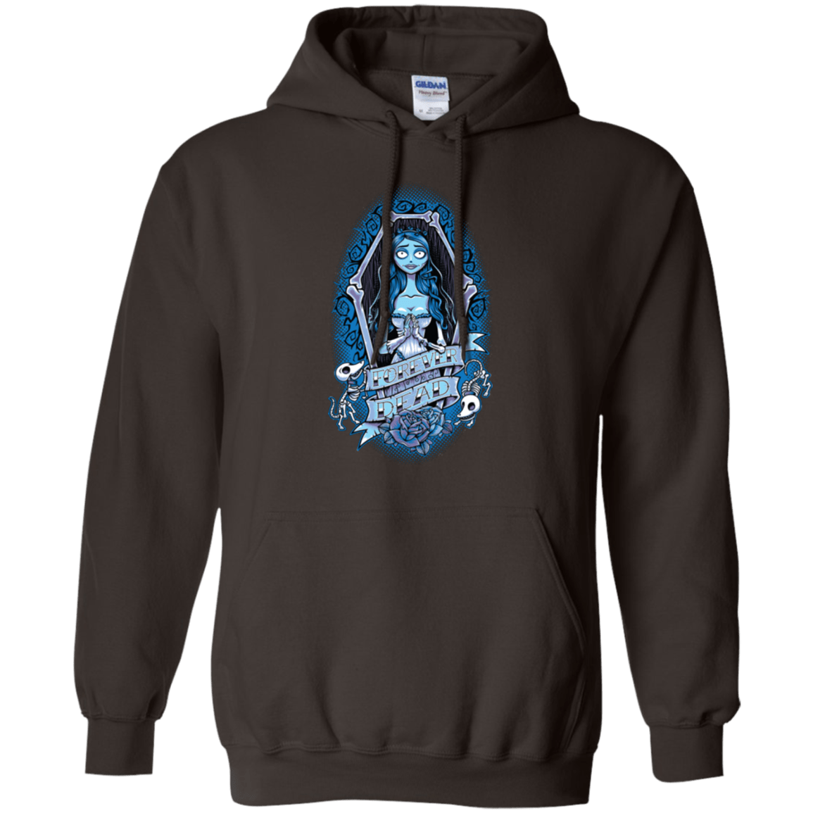 Sweatshirts Dark Chocolate / Small Forever Dead Pullover Hoodie
