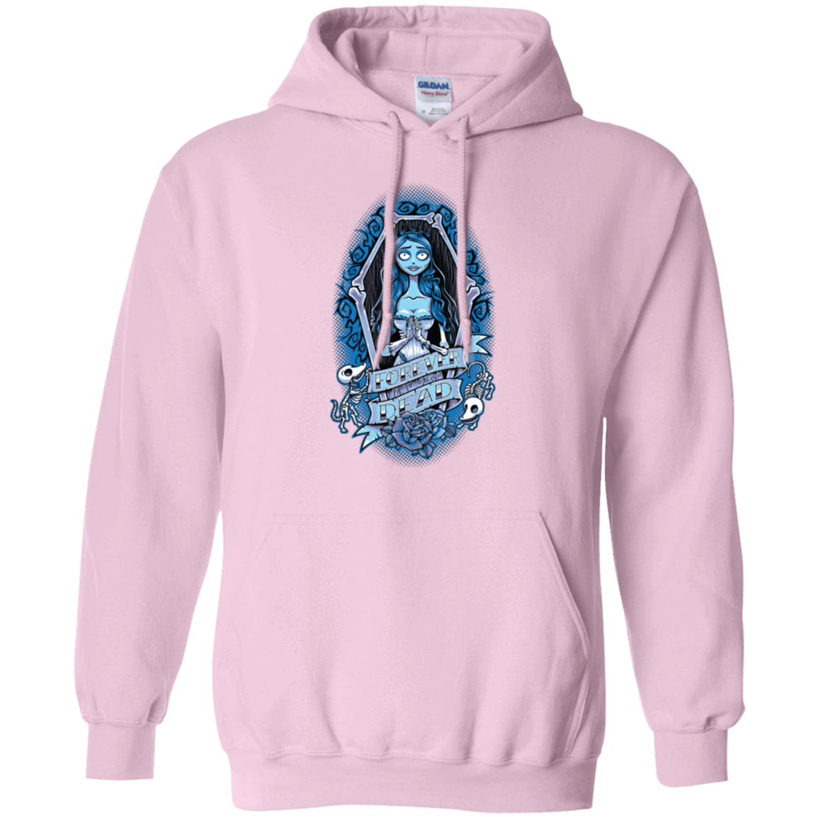 Sweatshirts Light Pink / Small Forever Dead Pullover Hoodie