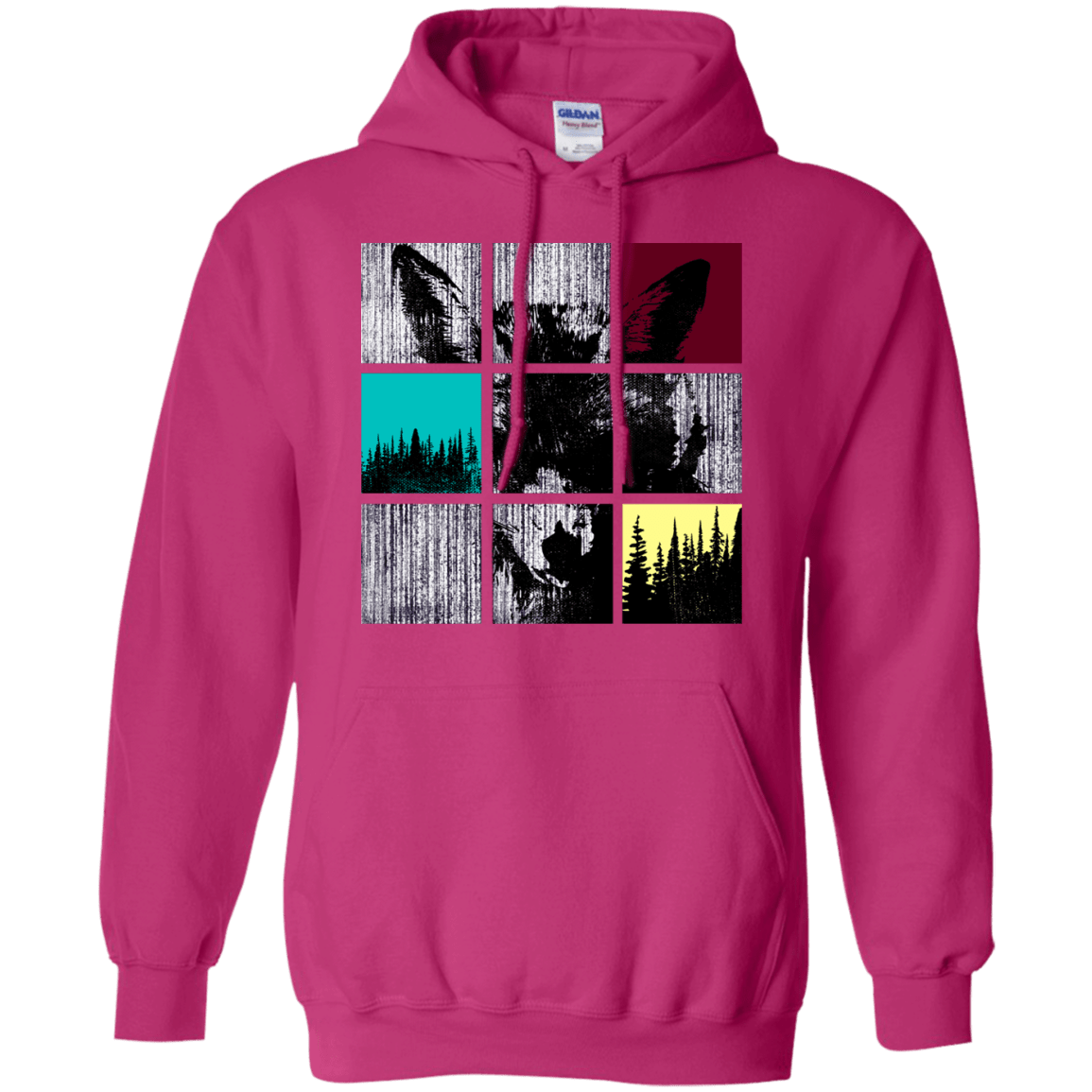 Sweatshirts Heliconia / S Fox Pane Pullover Hoodie