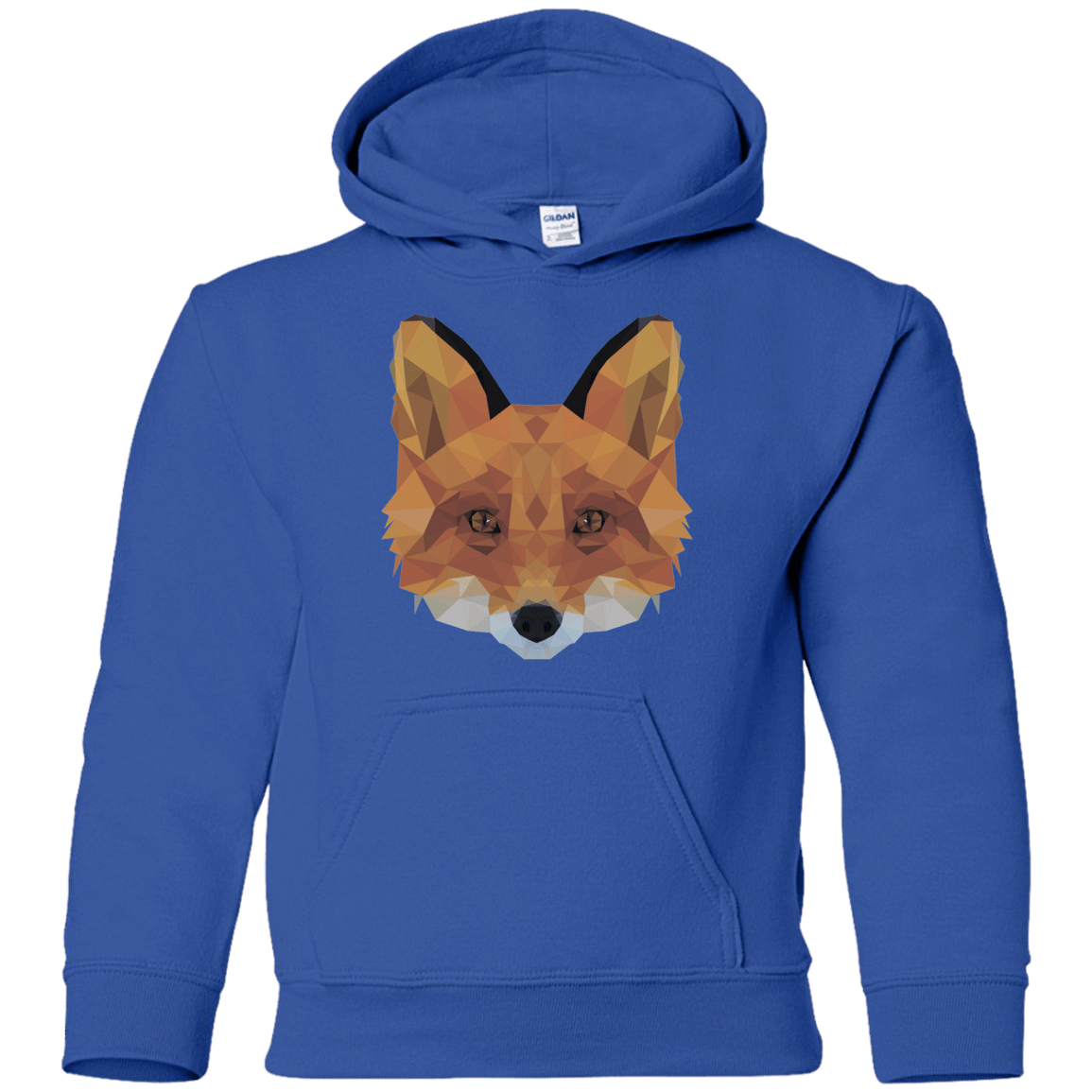 Sweatshirts Royal / YS Fox Portrait Youth Hoodie
