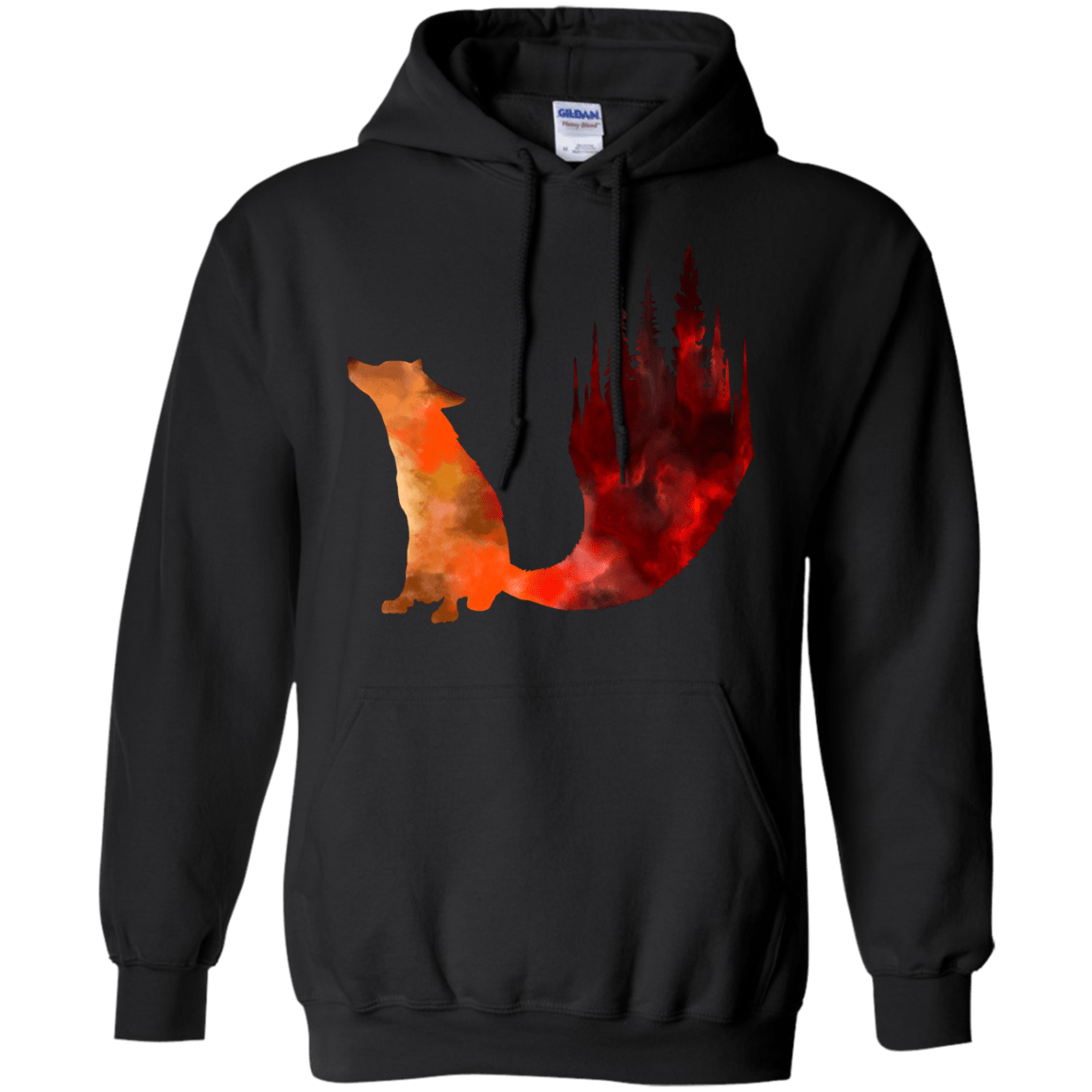 Sweatshirts Black / S Fox Tail Pullover Hoodie