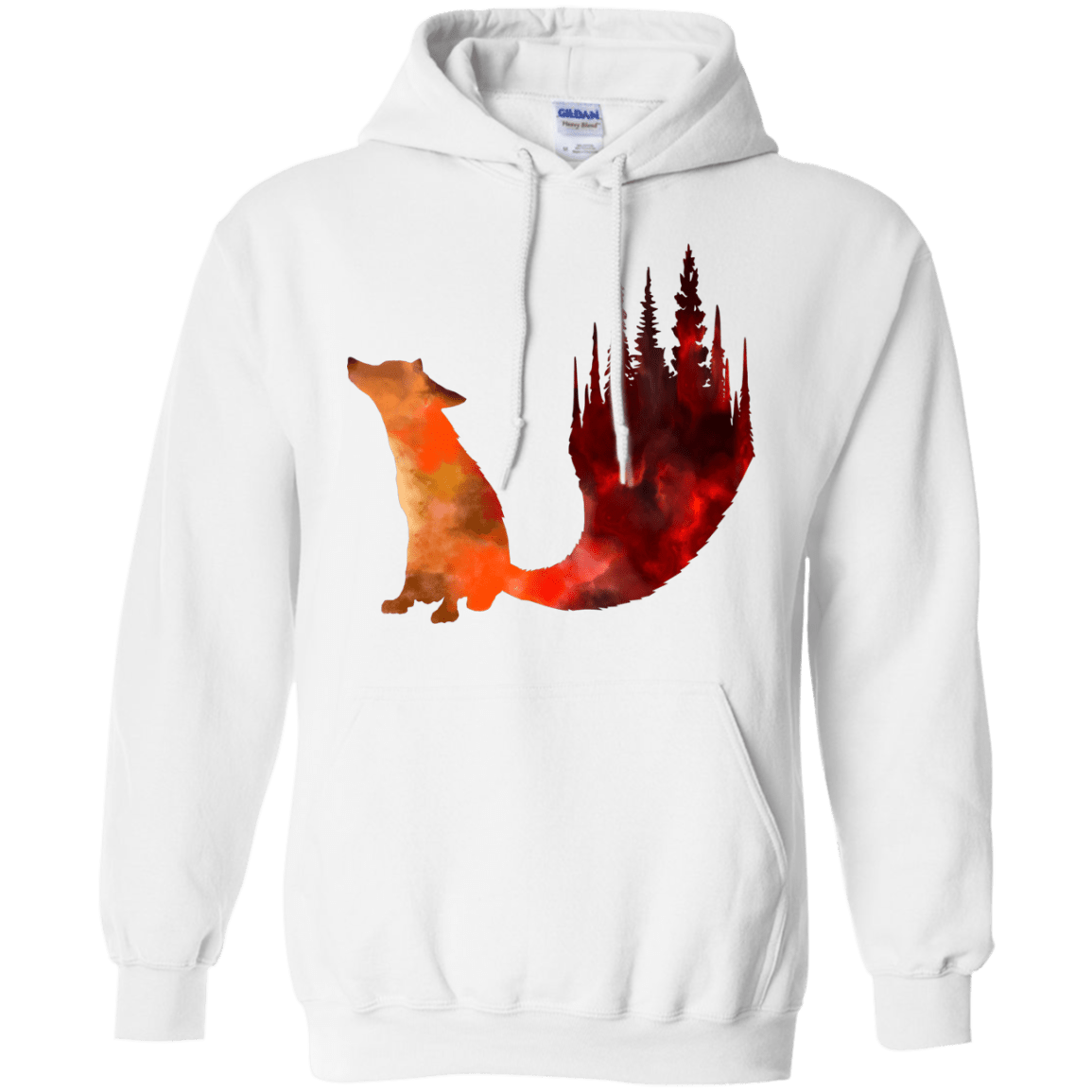 Sweatshirts White / S Fox Tail Pullover Hoodie