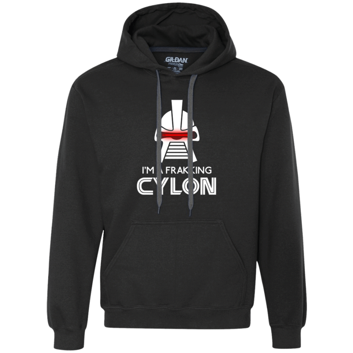 Sweatshirts Black / Small Frakking cylon Premium Fleece Hoodie
