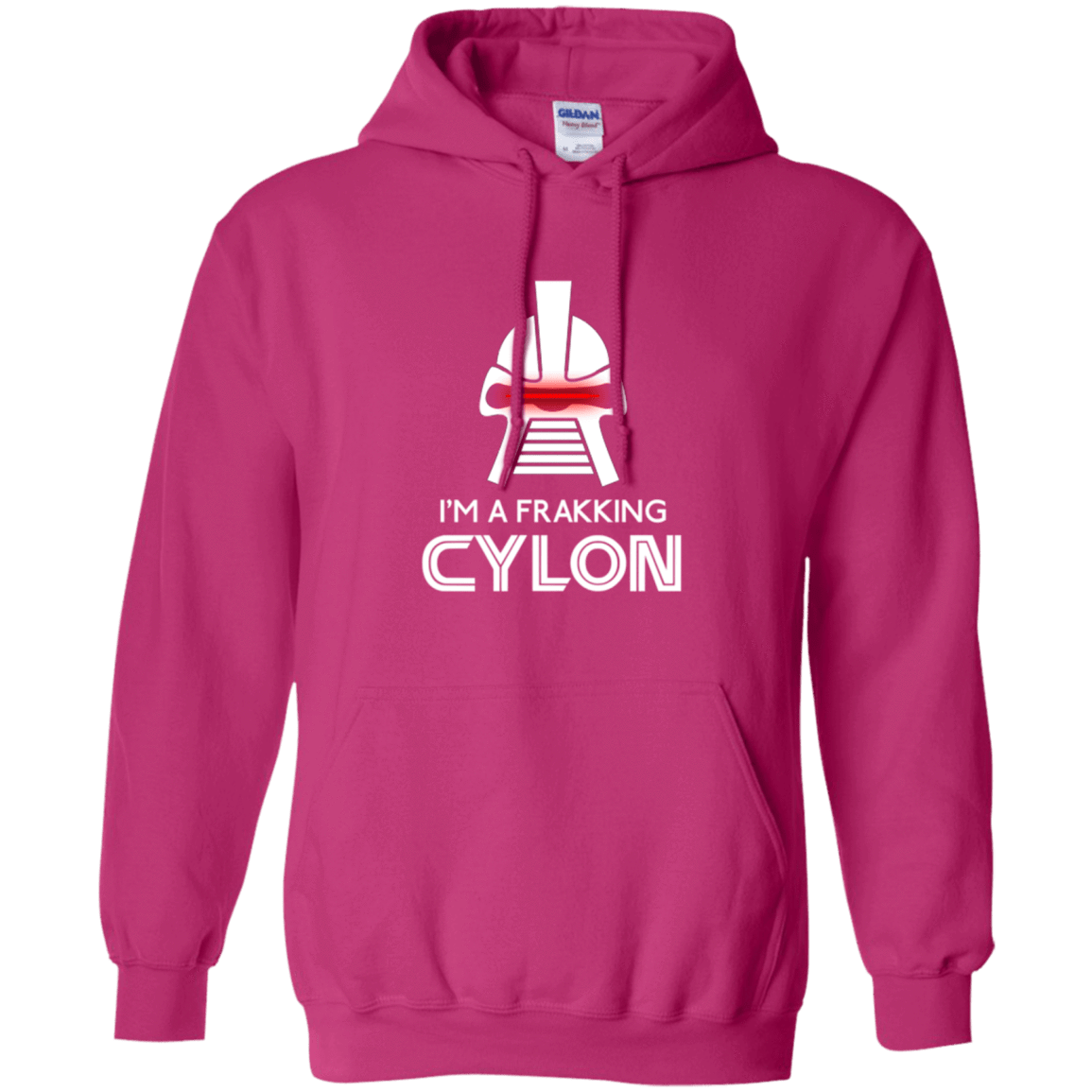 Sweatshirts Heliconia / Small Frakking cylon Pullover Hoodie