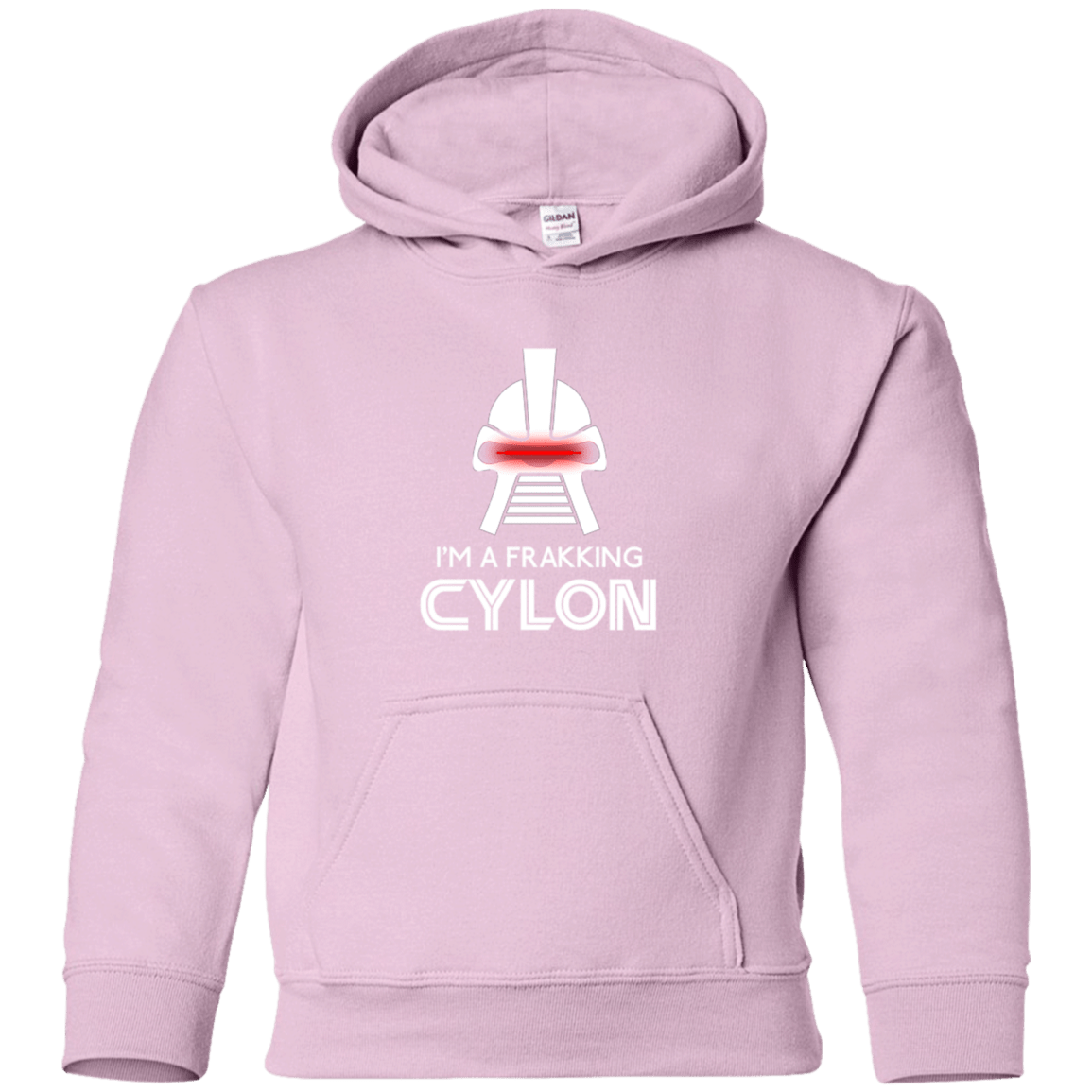 Sweatshirts Light Pink / YS Frakking cylon Youth Hoodie