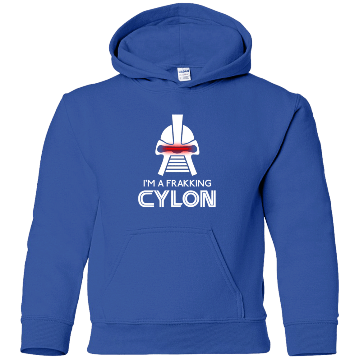 Sweatshirts Royal / YS Frakking cylon Youth Hoodie