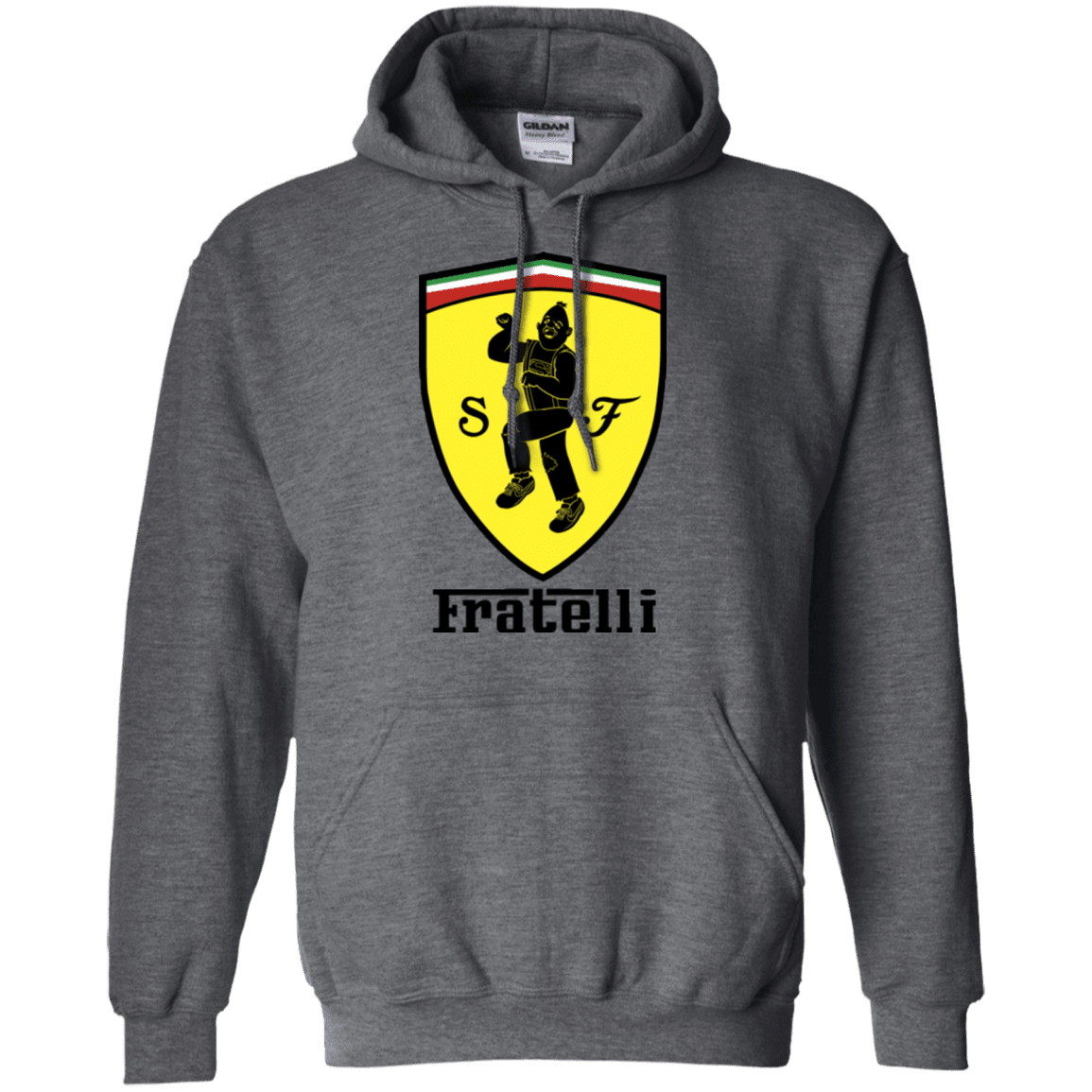 Sweatshirts Dark Heather / S Fratelli Pullover Hoodie