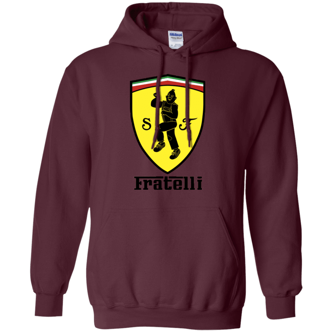 Sweatshirts Maroon / S Fratelli Pullover Hoodie