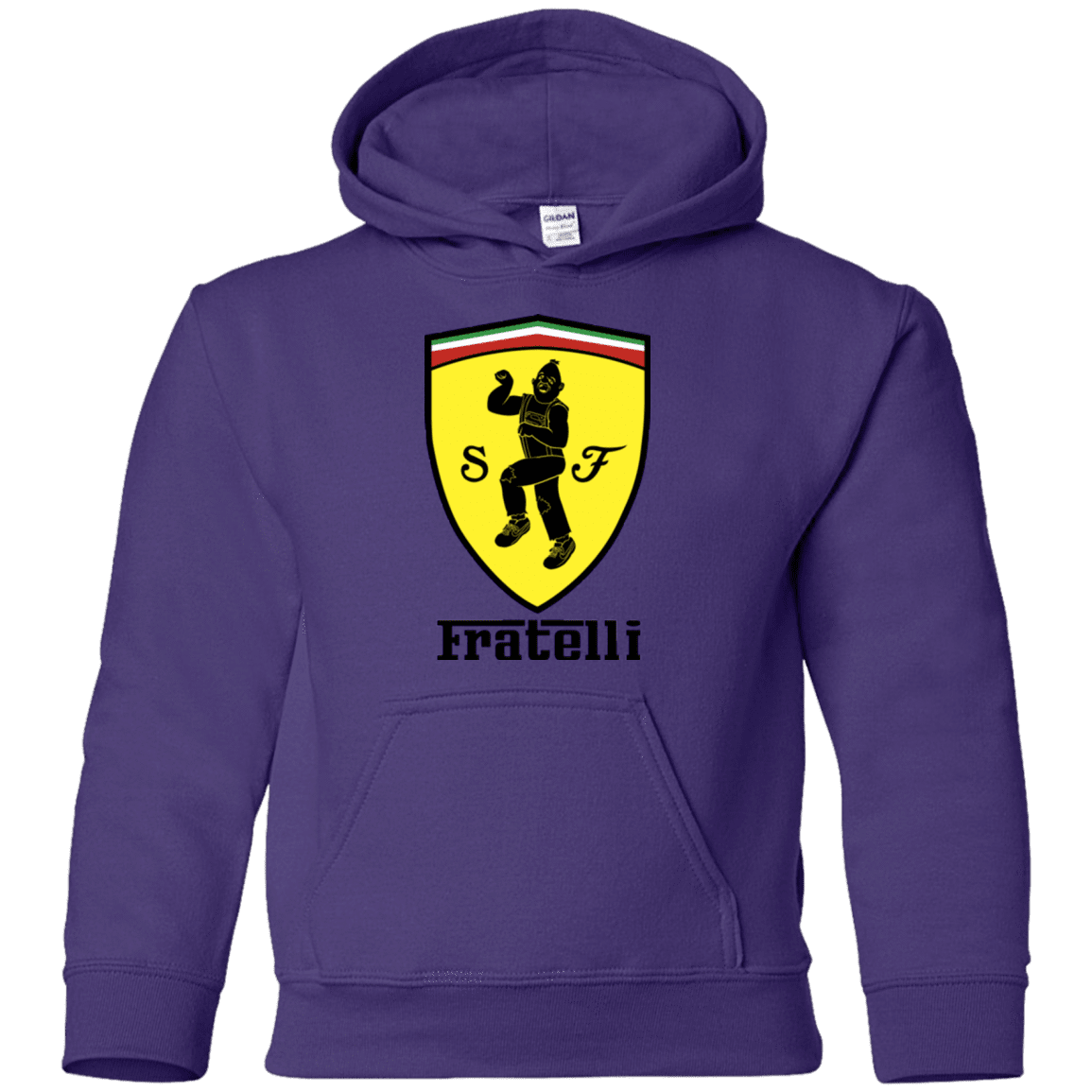 Sweatshirts Purple / YS Fratelli Youth Hoodie