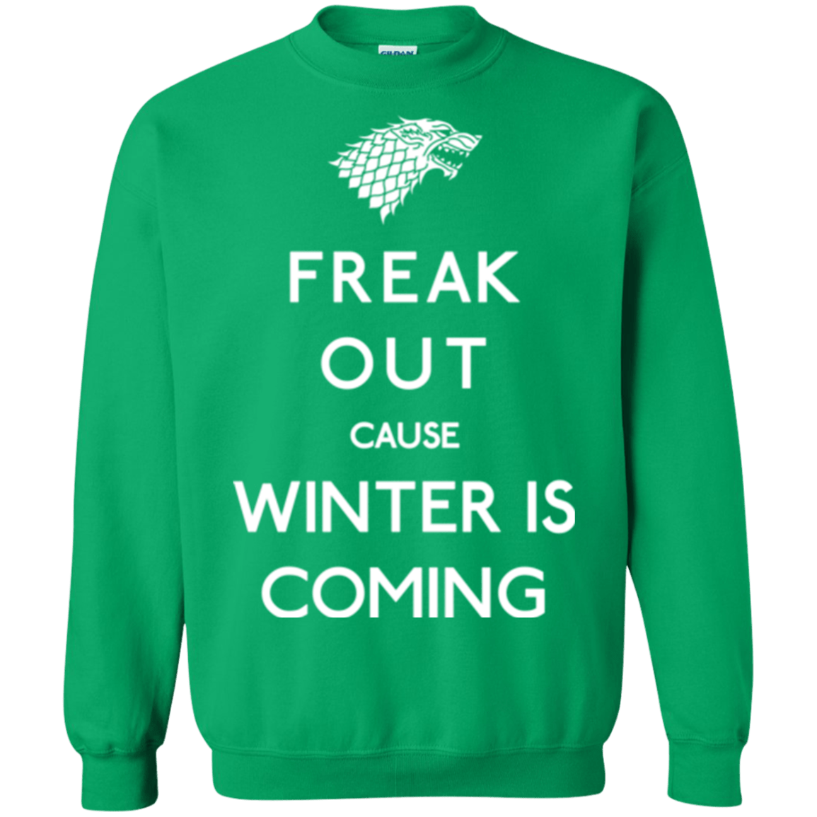Sweatshirts Irish Green / Small Freak winter Crewneck Sweatshirt
