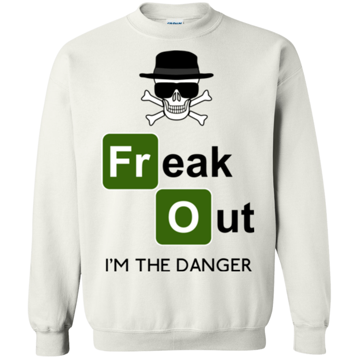 Sweatshirts White / Small Freaking danger Crewneck Sweatshirt
