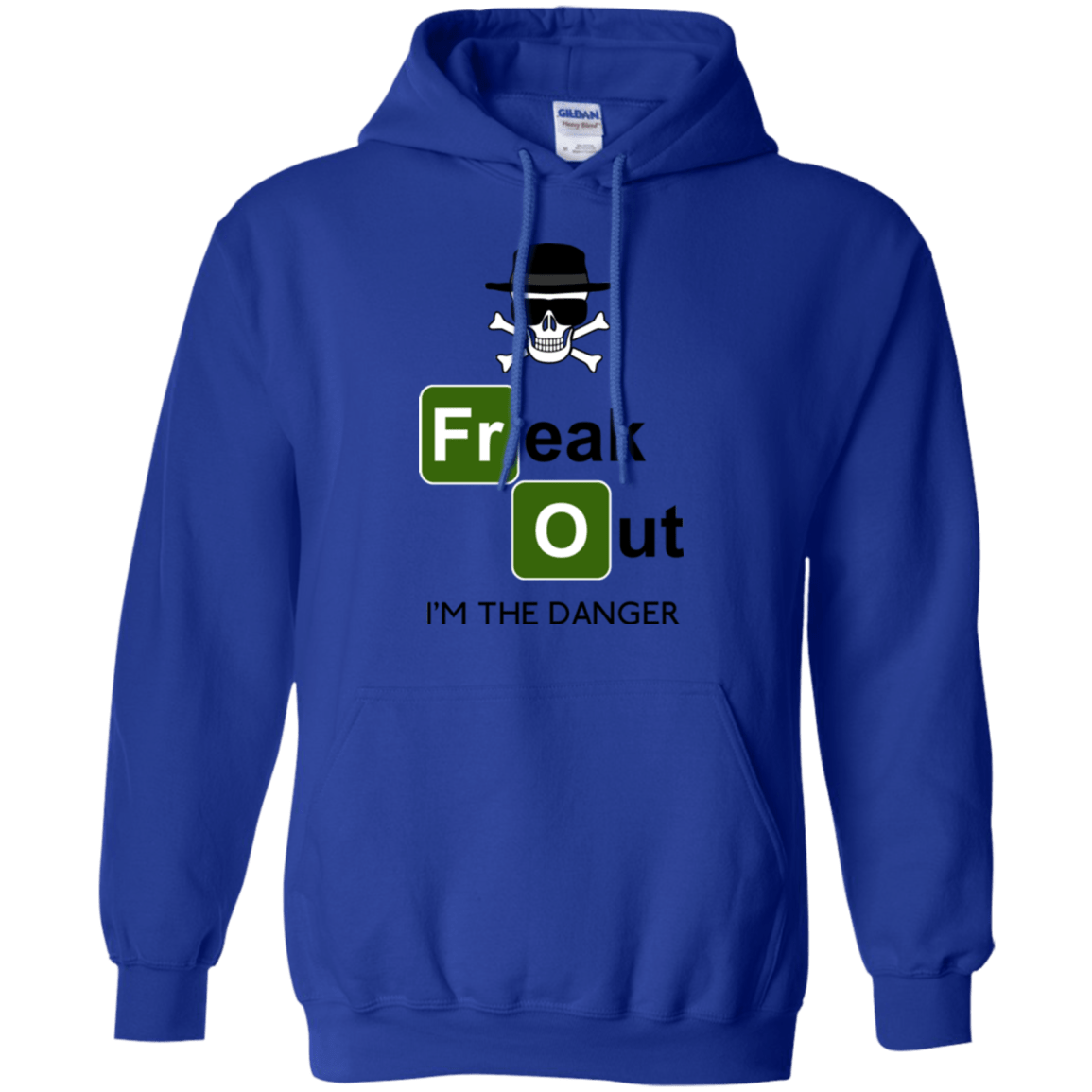 Sweatshirts Royal / Small Freaking danger Pullover Hoodie