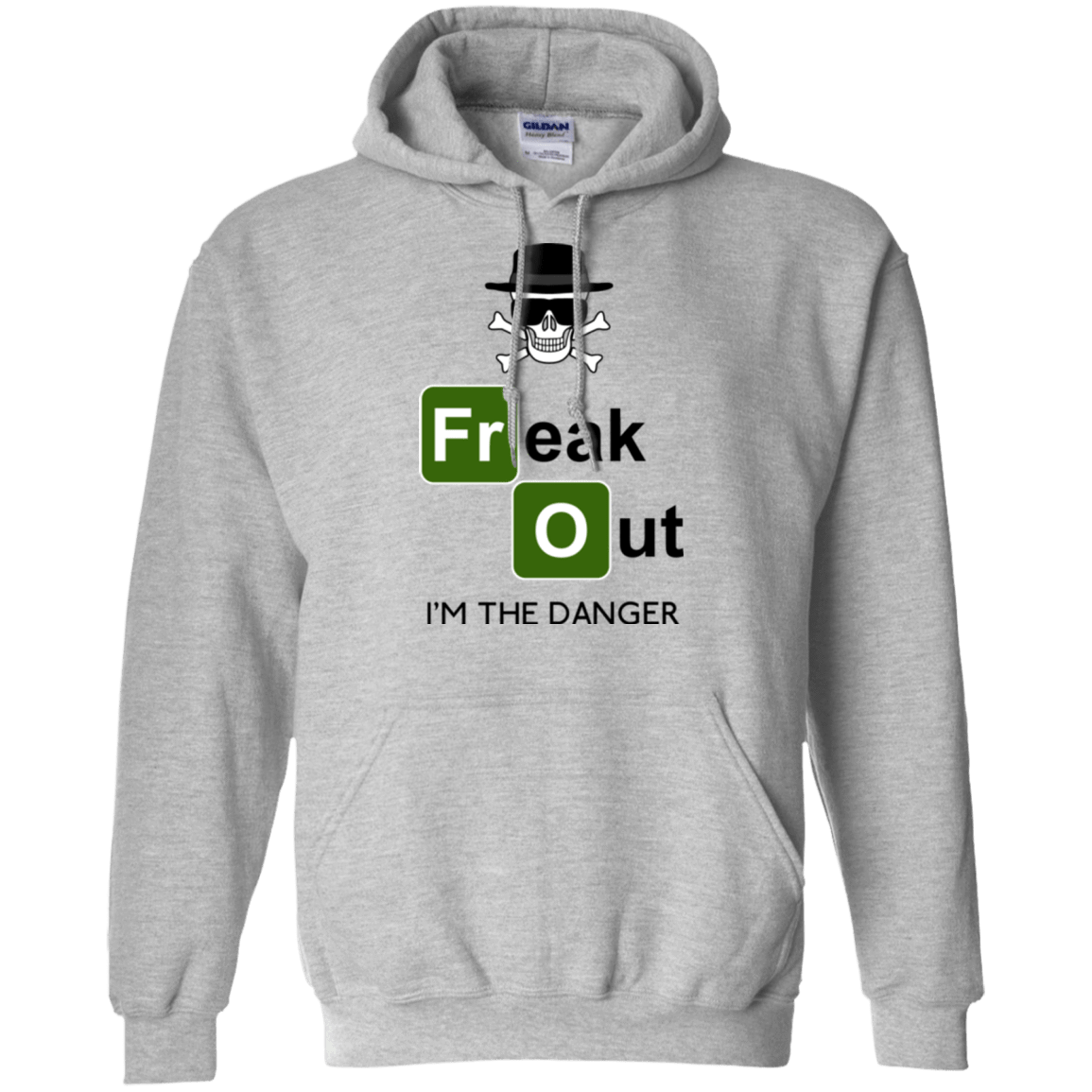 Sweatshirts Sport Grey / Small Freaking danger Pullover Hoodie