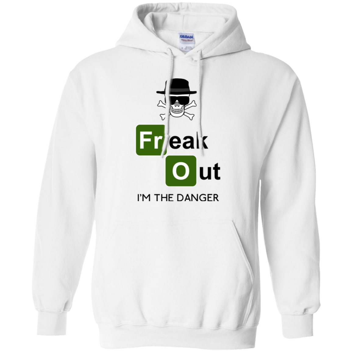 Sweatshirts White / Small Freaking danger Pullover Hoodie