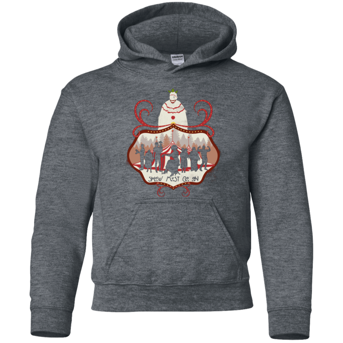 Sweatshirts Dark Heather / YS Freakshow Youth Hoodie
