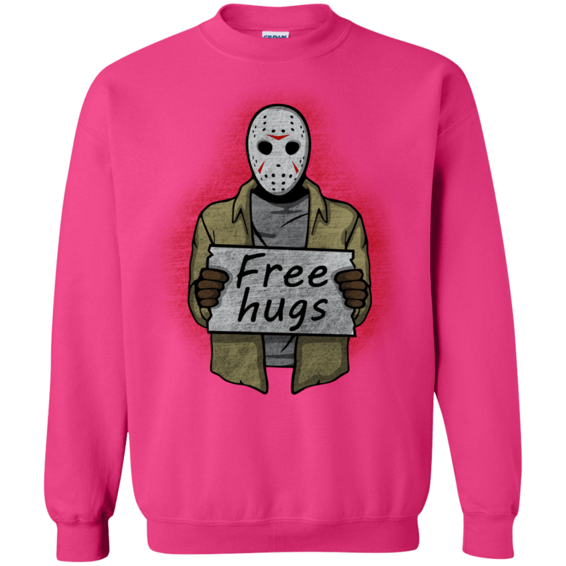 Sweatshirts Heliconia / S Free Hugs Jason Crewneck Sweatshirt