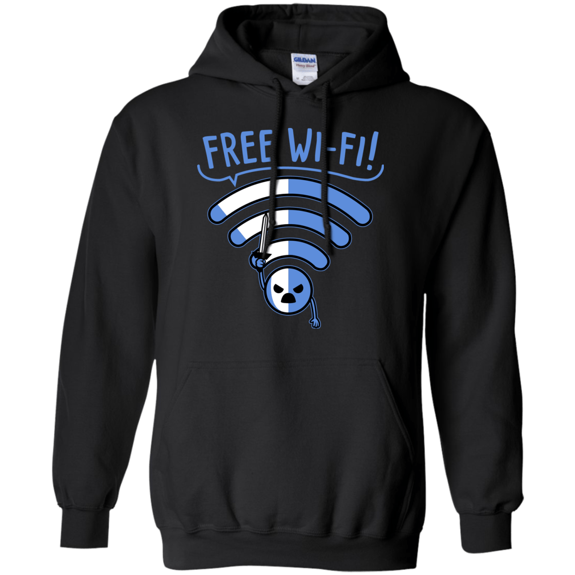 Sweatshirts Black / S Free Wi-Fi! Pullover Hoodie