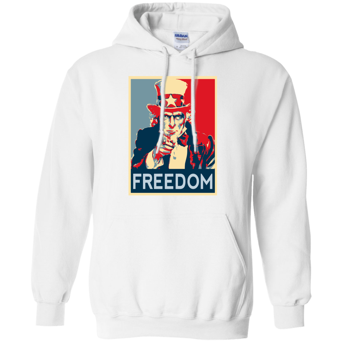 Sweatshirts White / S Freedom Pullover Hoodie