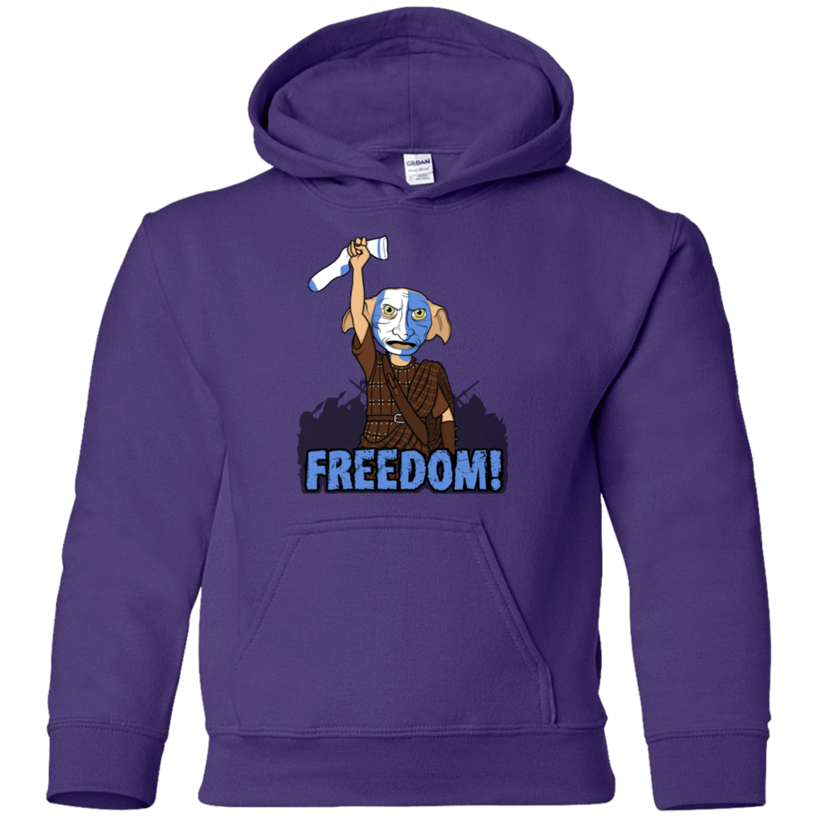 Sweatshirts Purple / YS Freedom Youth Hoodie