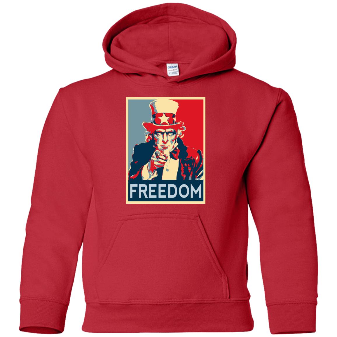 Sweatshirts Red / YS Freedom Youth Hoodie