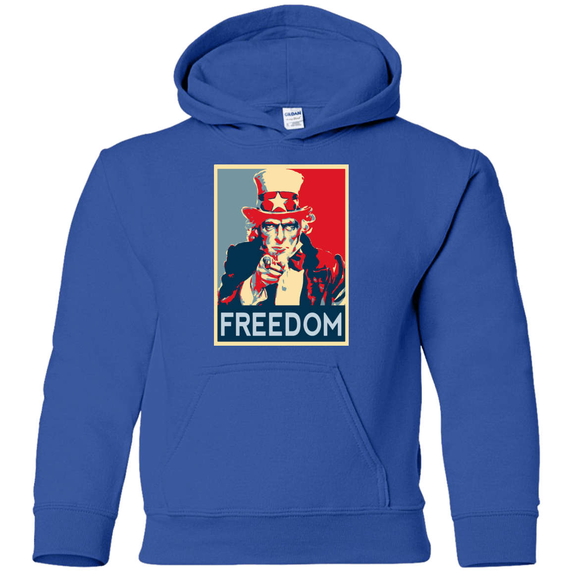 Sweatshirts Royal / YS Freedom Youth Hoodie