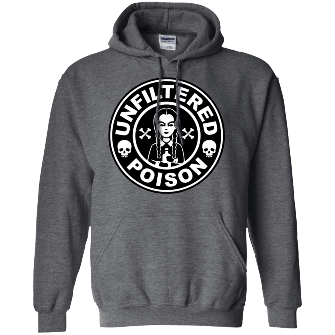 Sweatshirts Dark Heather / S Freshly Brewed Poison Pullover Hoodie