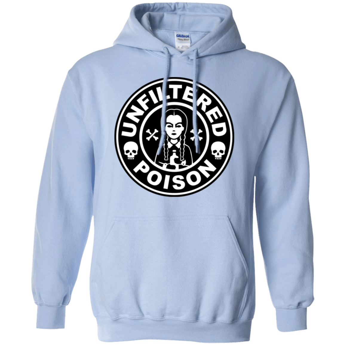 Sweatshirts Light Blue / S Freshly Brewed Poison Pullover Hoodie