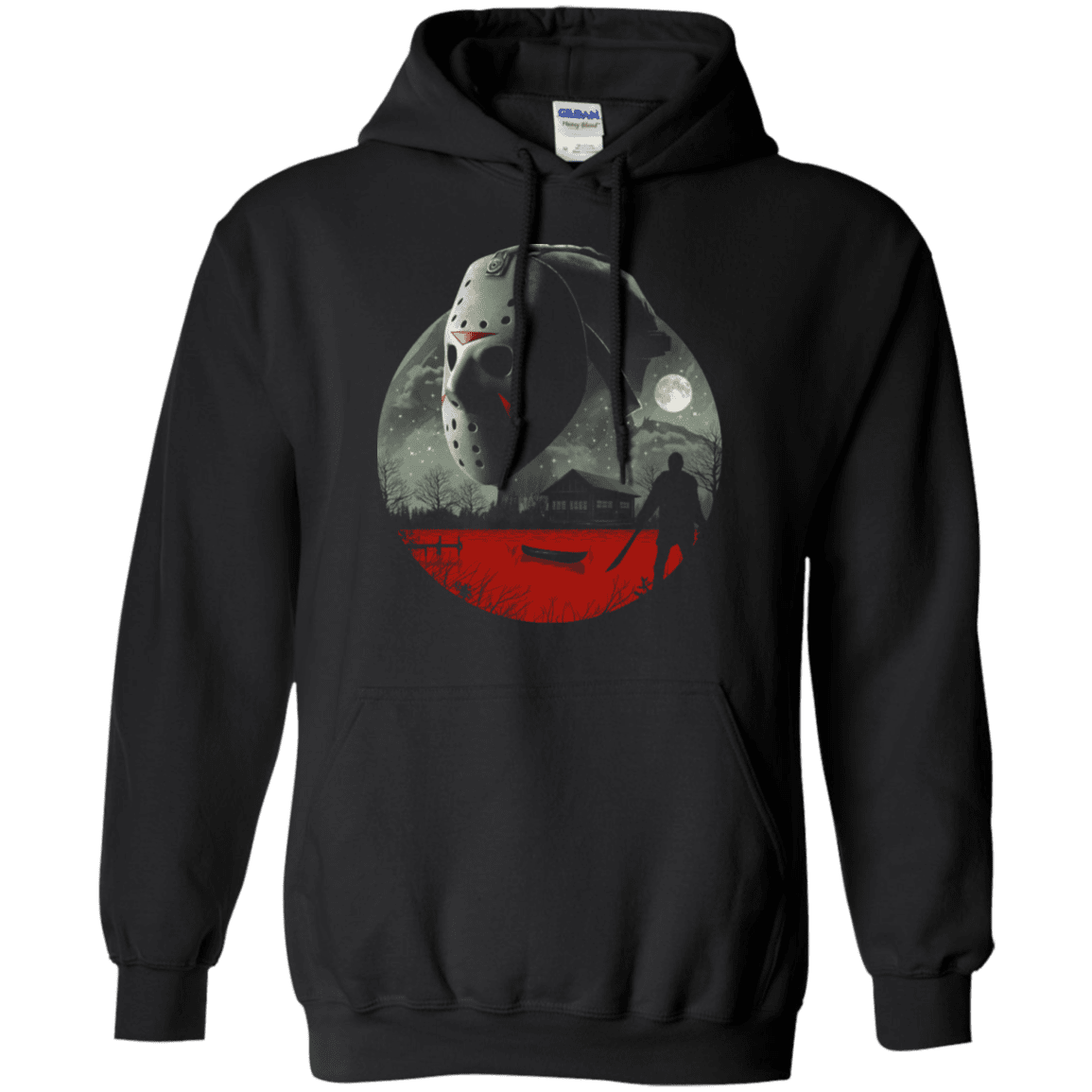 Sweatshirts Black / S Friday in Camp Blood Pullover Hoodie