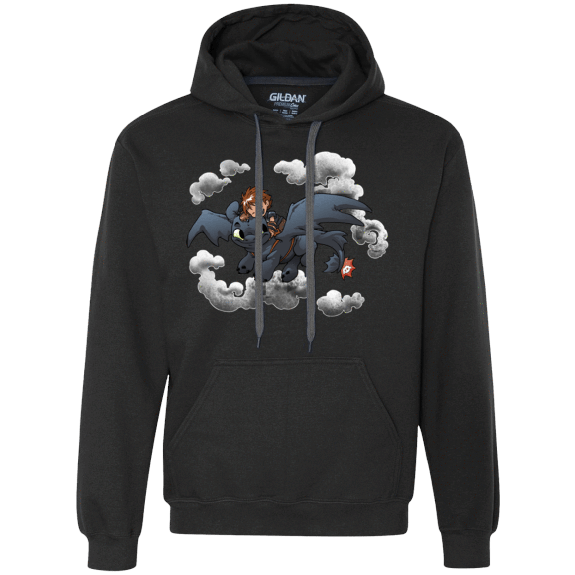 Sweatshirts Black / Small Friendly Flight Premium Fleece Hoodie