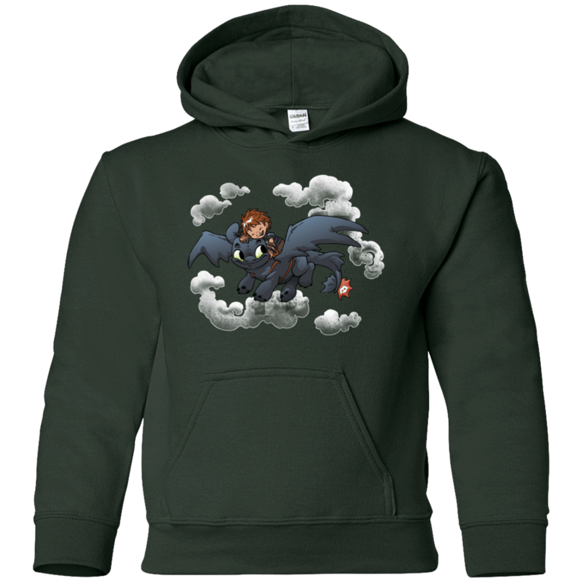 Sweatshirts Forest Green / YS Friendly Flight Youth Hoodie