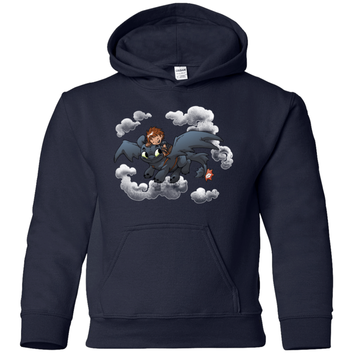Sweatshirts Navy / YS Friendly Flight Youth Hoodie