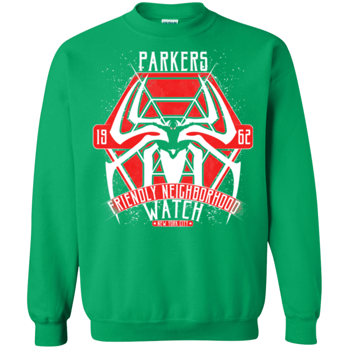 Sweatshirts Irish Green / Small Friendly Neighborhood Watch Crewneck Sweatshirt
