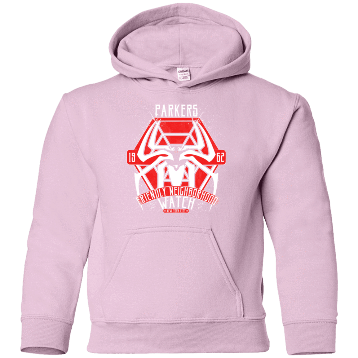 Sweatshirts Light Pink / YS Friendly Neighborhood Watch Youth Hoodie