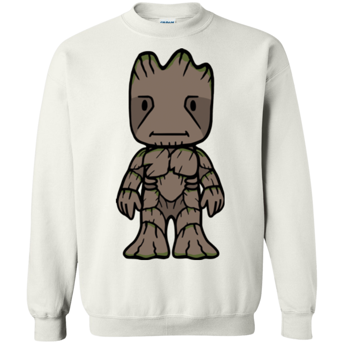 Sweatshirts White / Small Friendly Tree Crewneck Sweatshirt