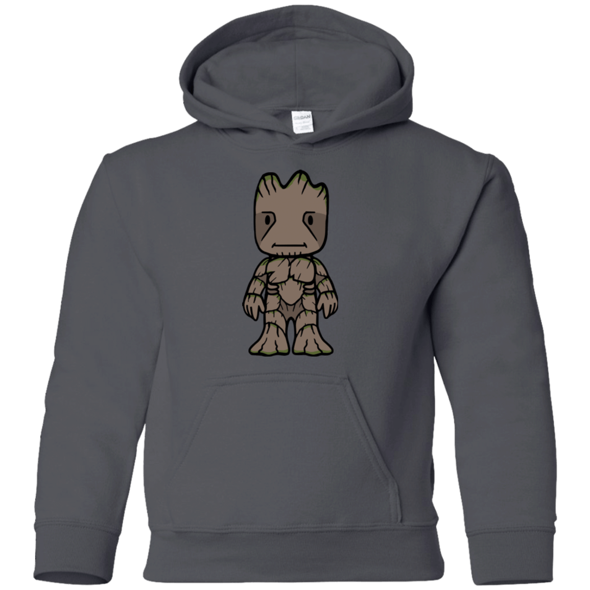 Sweatshirts Charcoal / YS Friendly Tree Youth Hoodie