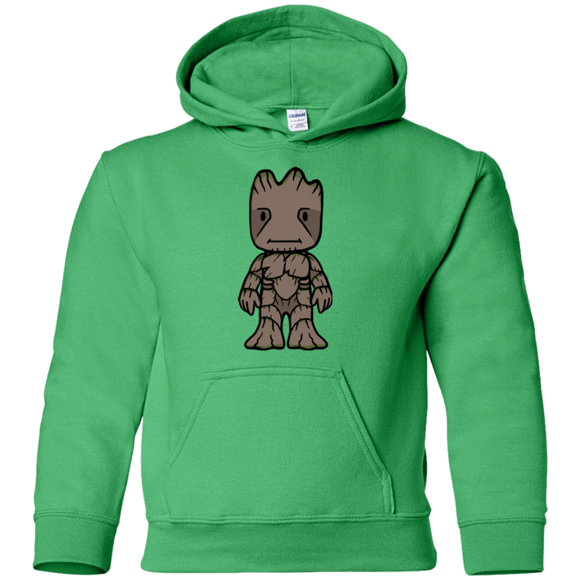 Sweatshirts Irish Green / YS Friendly Tree Youth Hoodie