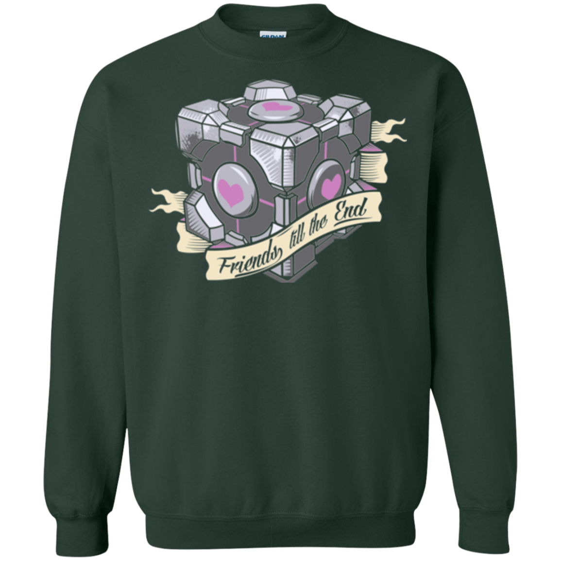 Sweatshirts Forest Green / Small Friends till the End Crewneck Sweatshirt