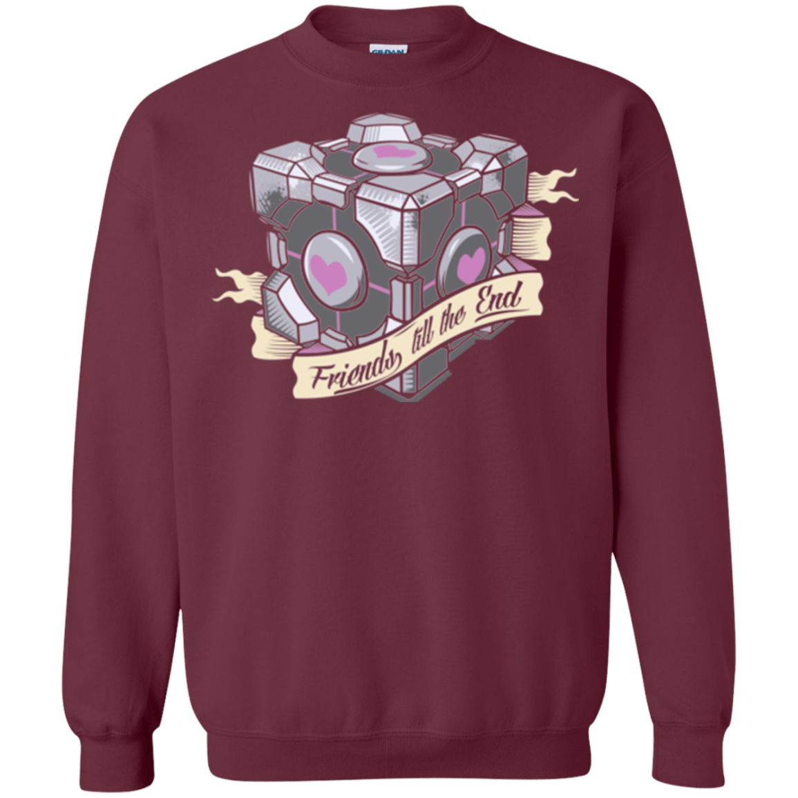 Sweatshirts Maroon / Small Friends till the End Crewneck Sweatshirt