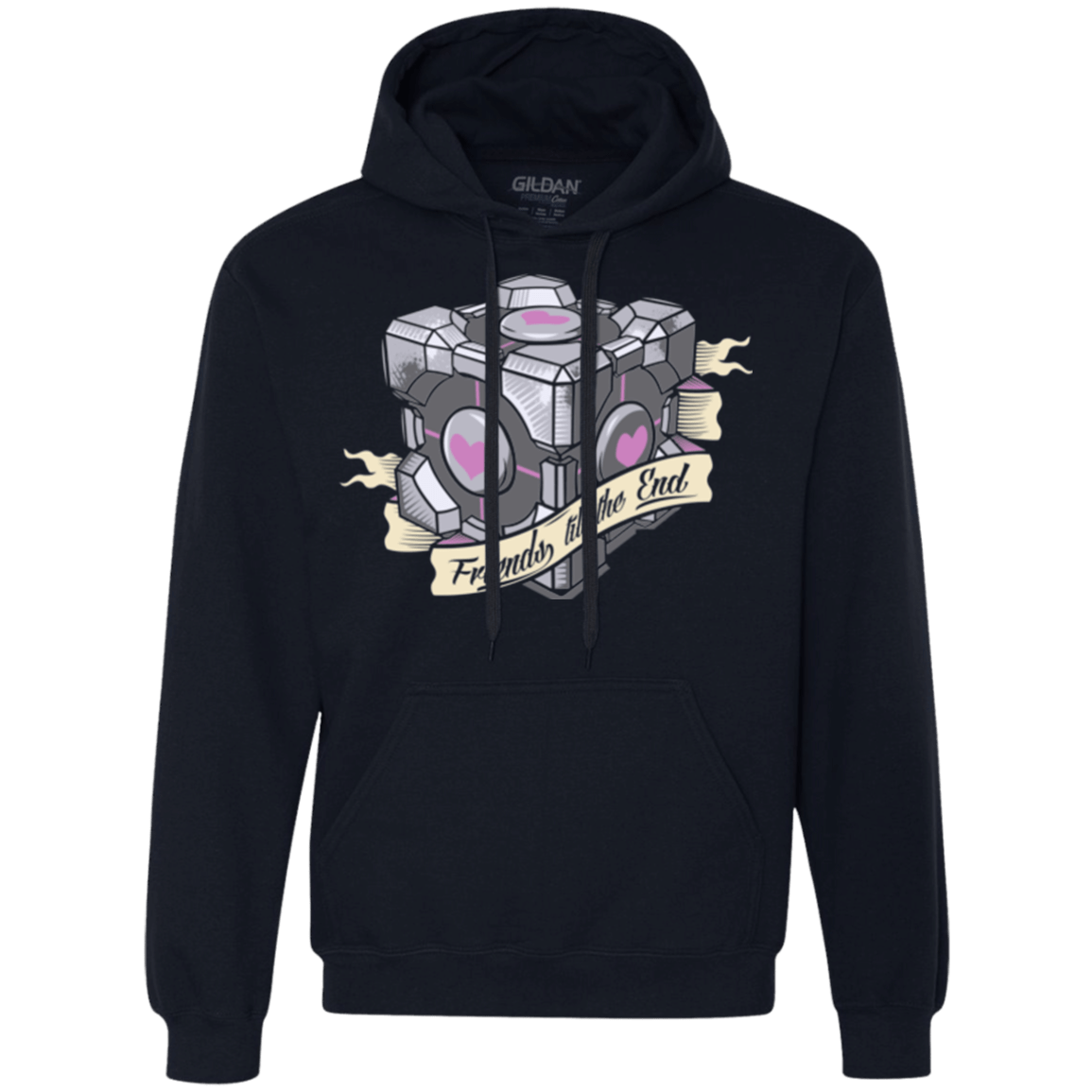 Sweatshirts Navy / Small Friends till the End Premium Fleece Hoodie