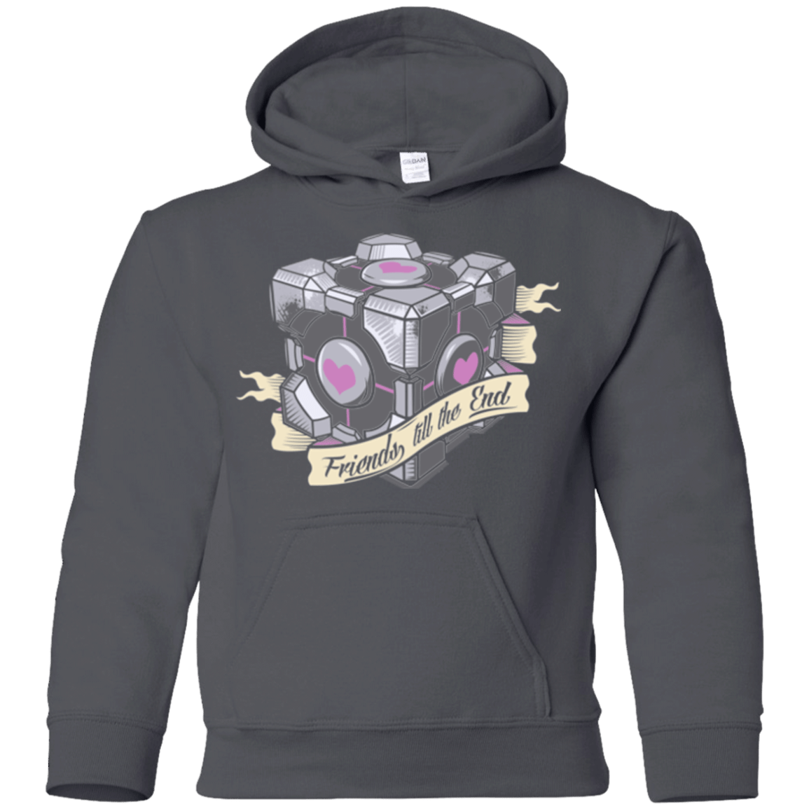 Sweatshirts Charcoal / YS Friends till the End Youth Hoodie