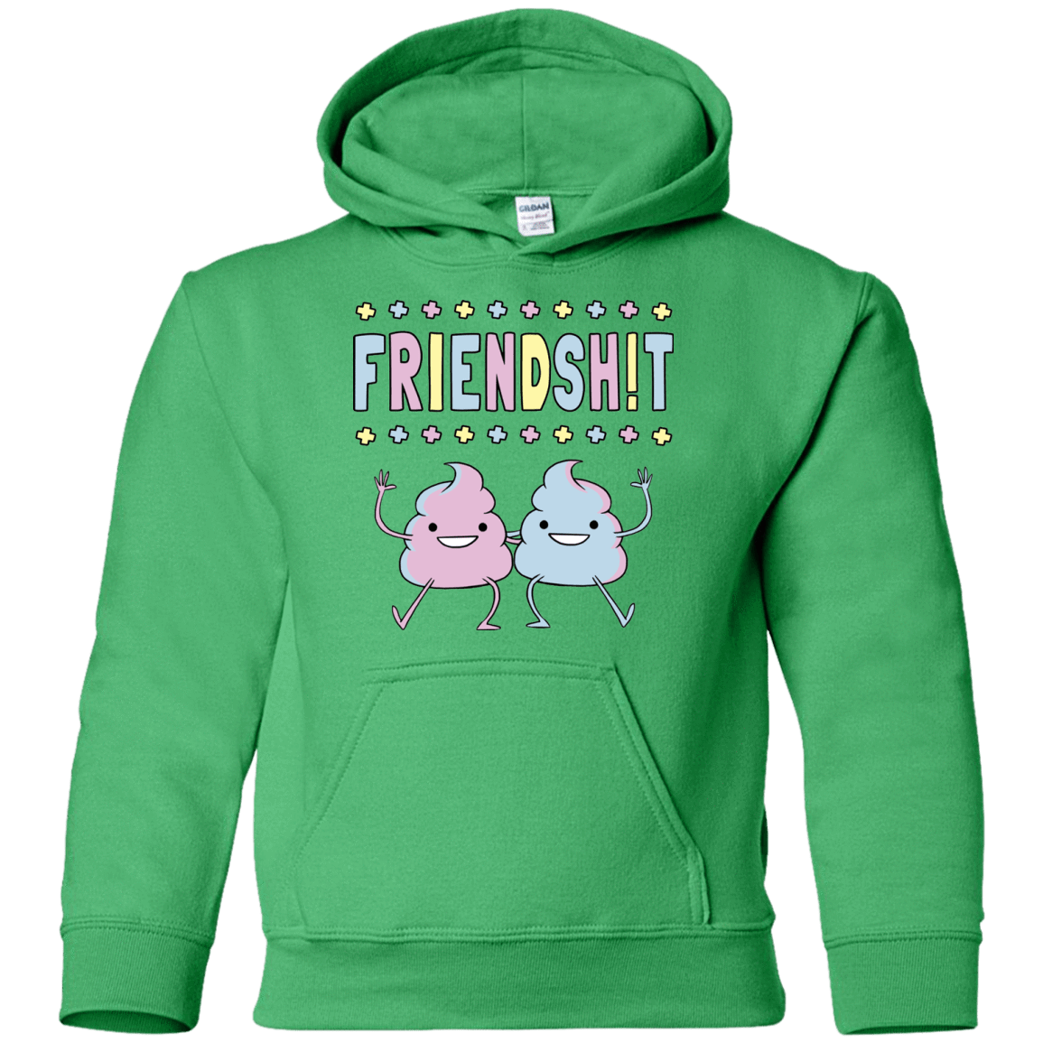 Sweatshirts Irish Green / YS Friendsh!t Youth Hoodie