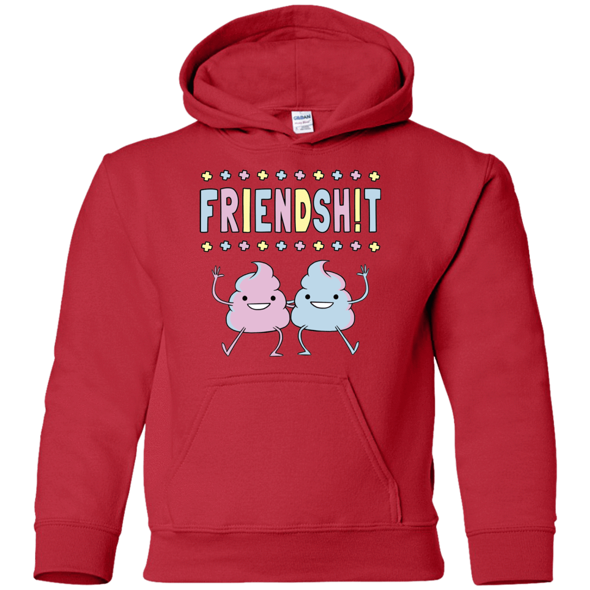 Sweatshirts Red / YS Friendsh!t Youth Hoodie
