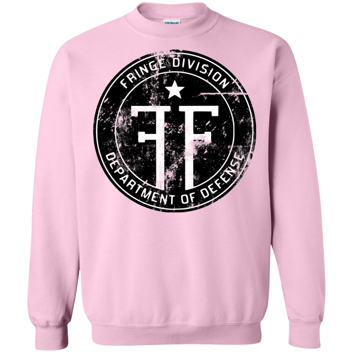 Sweatshirts Light Pink / Small Fringe Logo Vintage Crewneck Sweatshirt