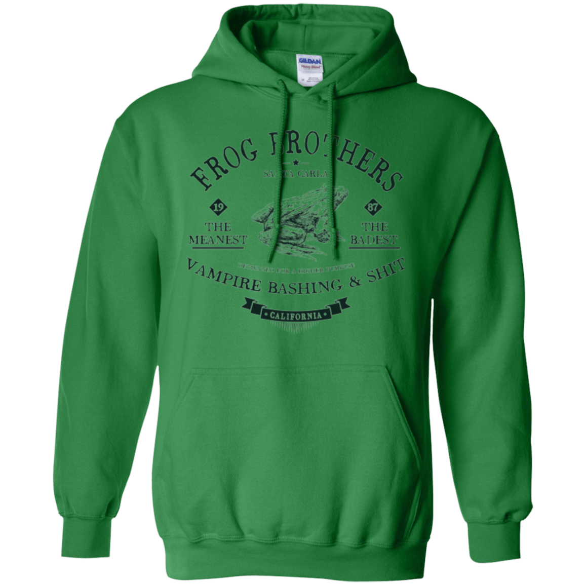 Sweatshirts Irish Green / Small Frog Brothers Pullover Hoodie