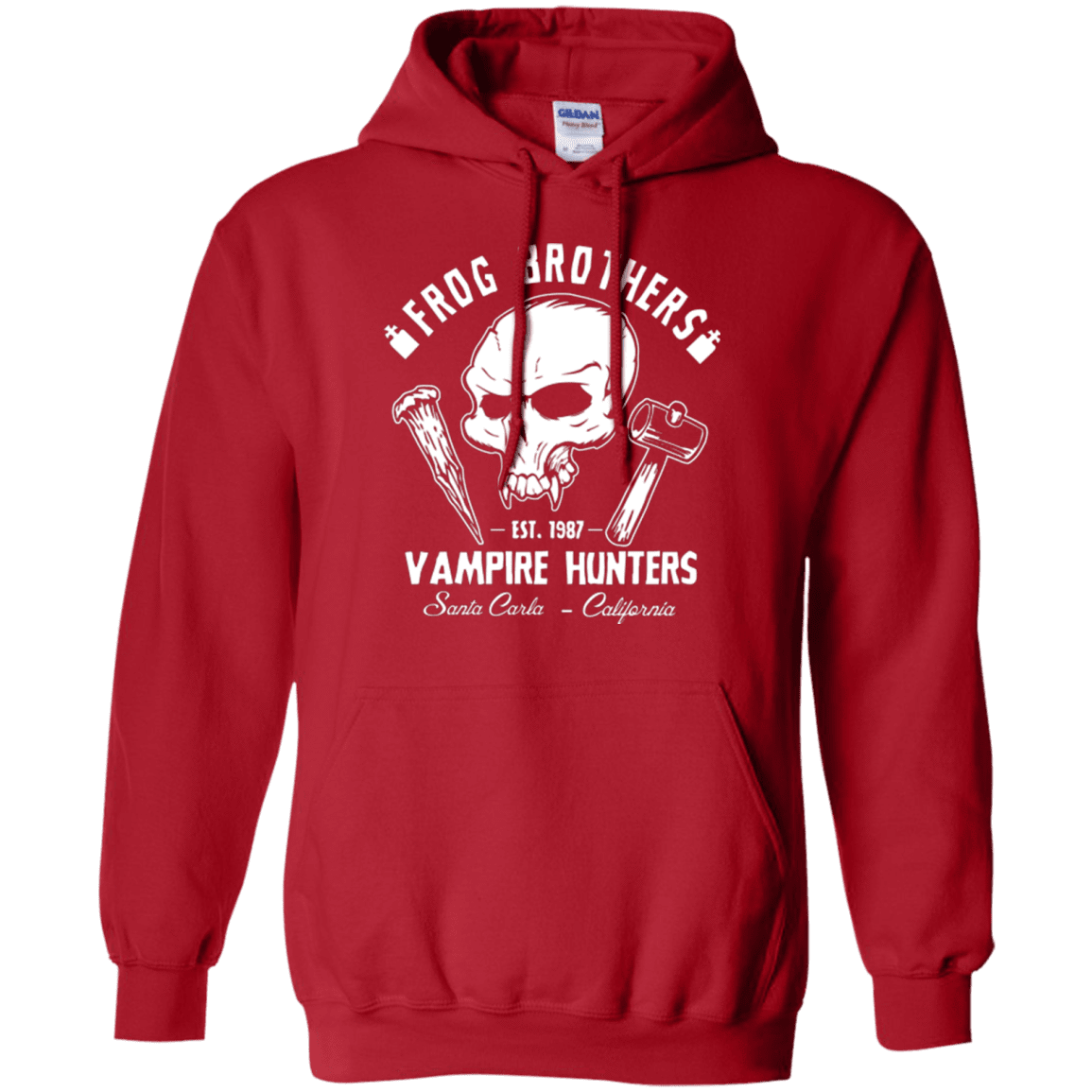 Sweatshirts Red / Small Frog Brothers Vampire Hunters Pullover Hoodie