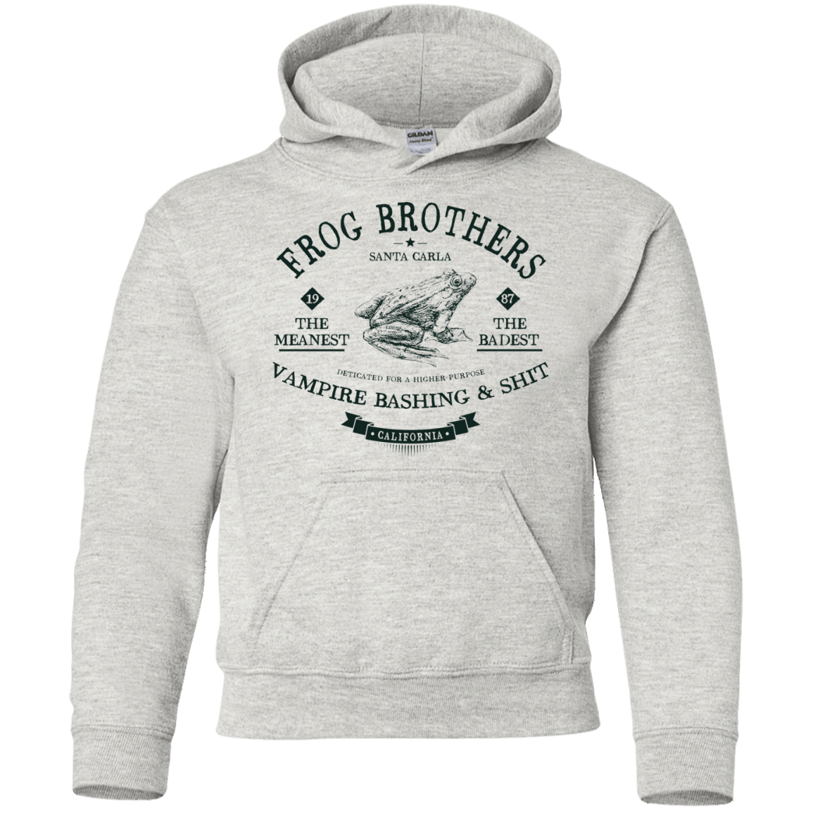 Sweatshirts Ash / YS Frog Brothers Youth Hoodie