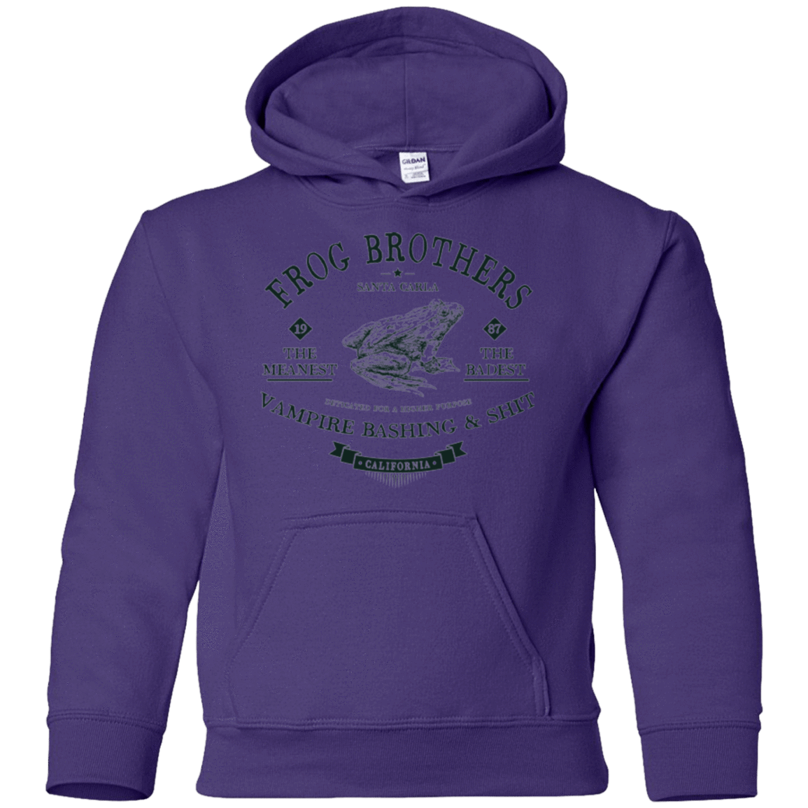 Sweatshirts Purple / YS Frog Brothers Youth Hoodie